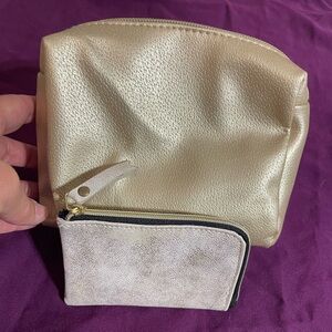 Set of Two Gold Bags